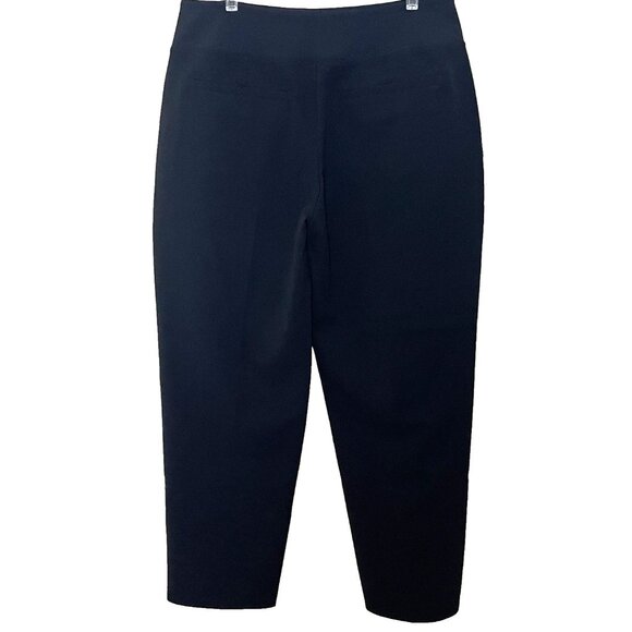 Athleta Black Endless High Rise Ankle Pants 14 Travel Stretch Business Casual - Picture 3 of 13